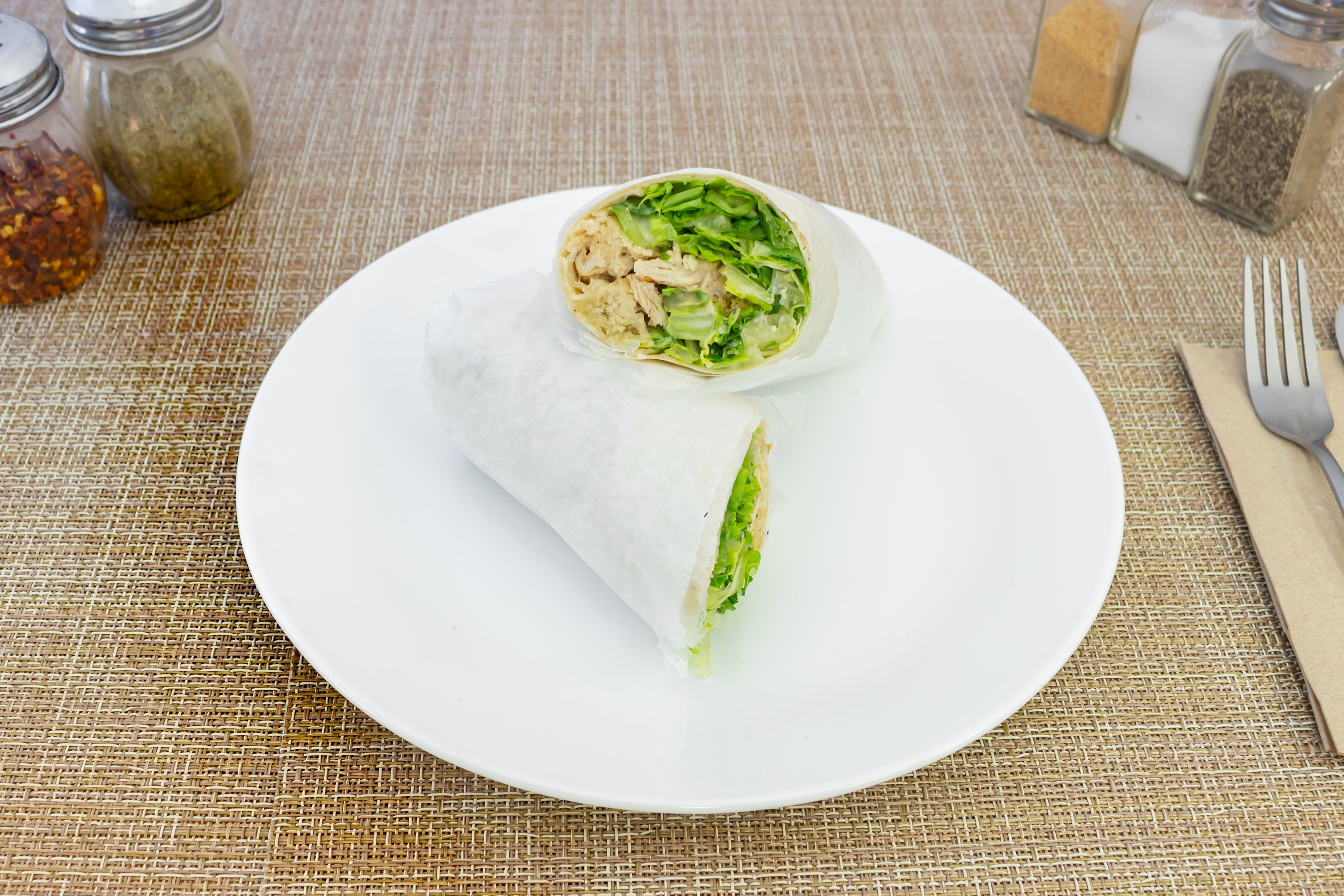 Chicken Caesar Wrap.